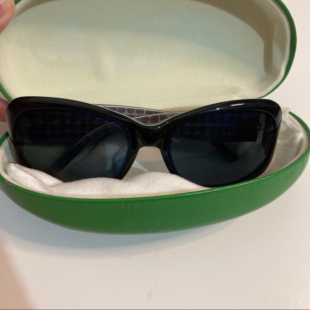 Kate Spade 125 Made In Italy Sunglasses, Case, And Dust Cloth - Picture 2 of 8